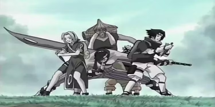 Confrontos da Equipe Kakashi com Zabuza e Haku